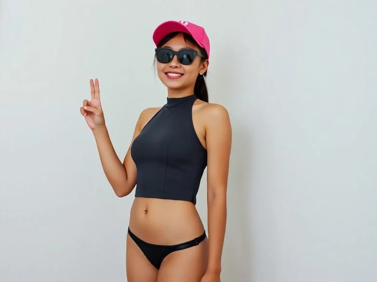 Halter Neck Crop Top Tank Top